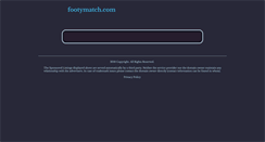 Desktop Screenshot of footymatch.com
